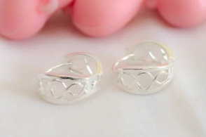 L-AR0811 Argolla cubano calado formas 1.3cm