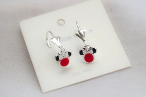 L-AR0872 Aros cierre inglés MINNIE