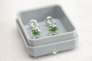 ABRI1092 Aros abridores estrella cubic VERDE