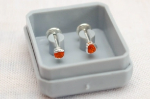 ABRI1151 Aros abridores cilindros cubics peque NARANJA