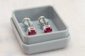 ABRI1154 Aros abridores cuadrado cubic MEDIO FUCSIA