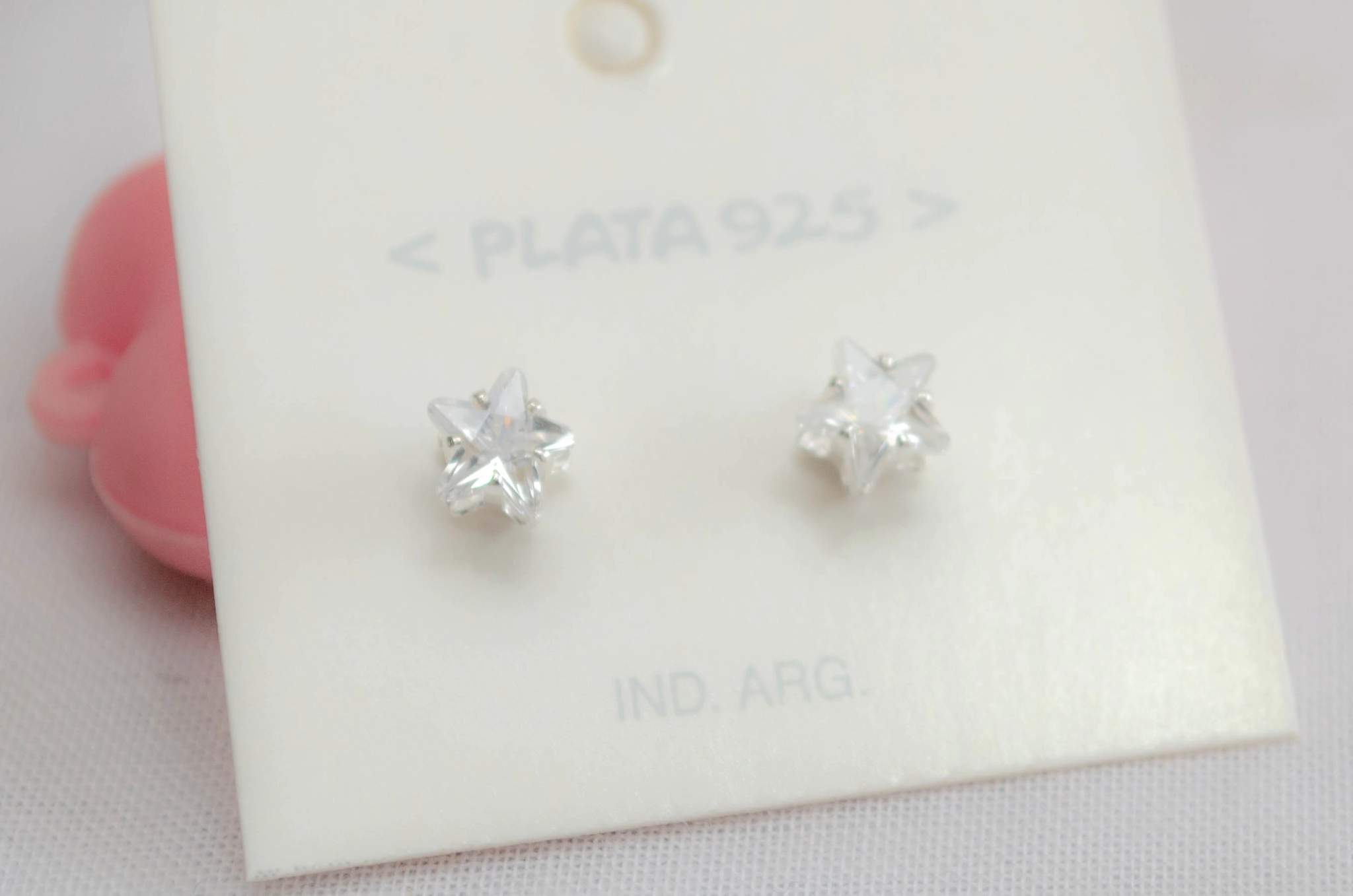 L-AR0760 Aros cubic estrella TRANSPARENTE