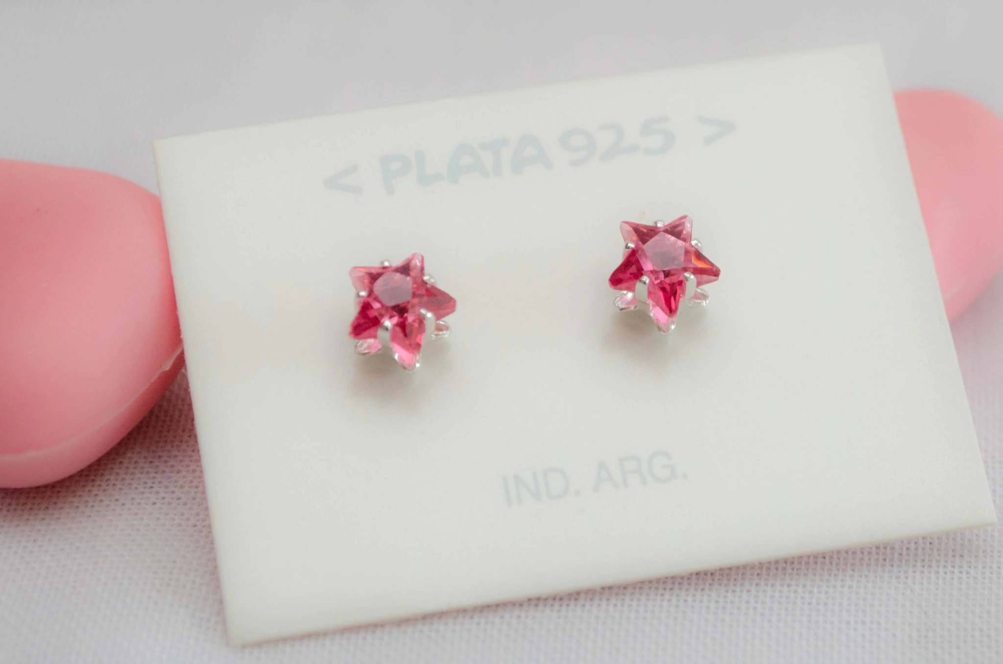 L-AR0760 Aros cubic estrella ROJO