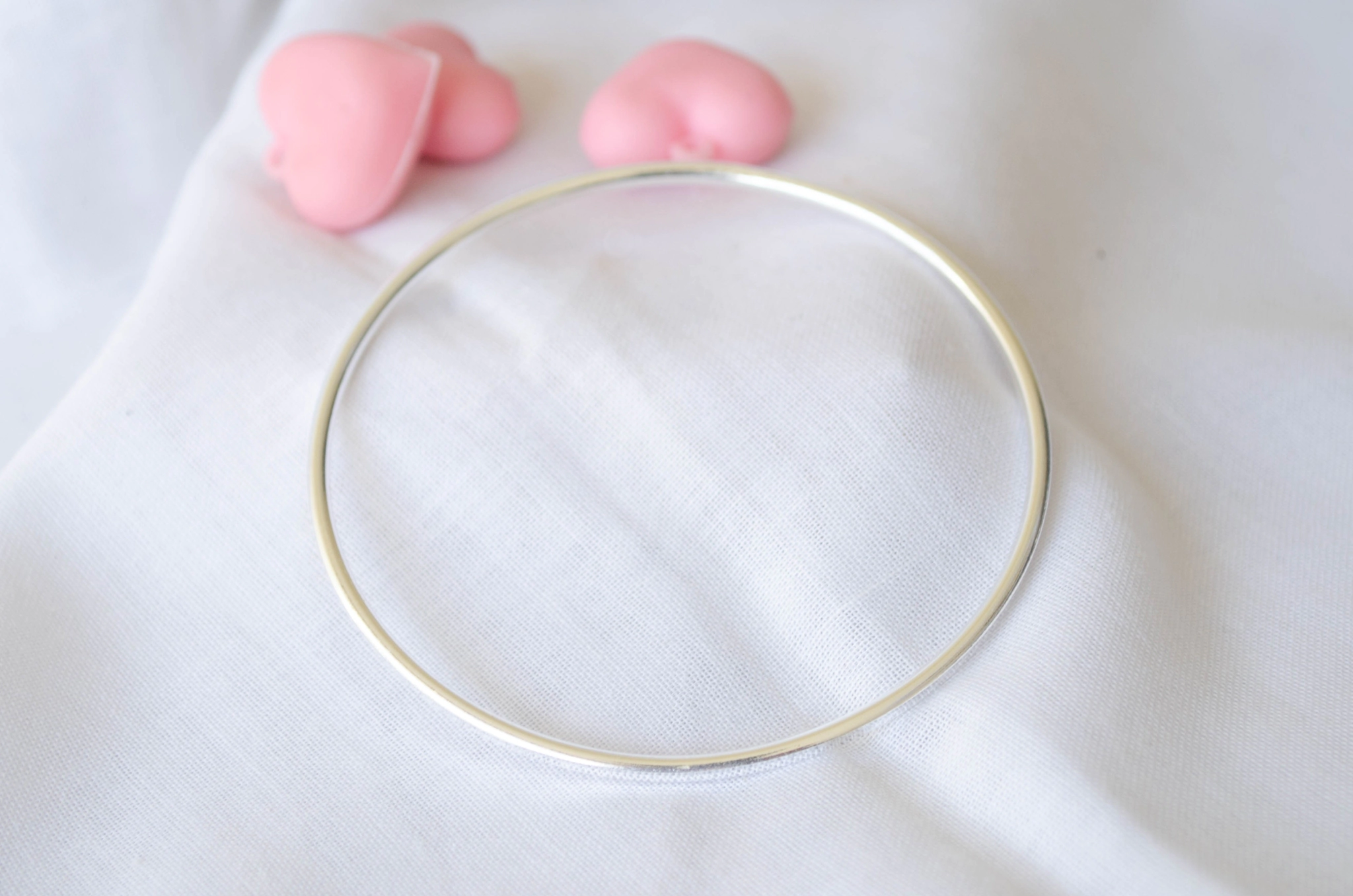 L-PU0112 Pulsera esclava l�neas verticales 3mm 7cm diametro