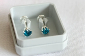 ABRI1069 Aros abridores cubic redondo peque CELESTE