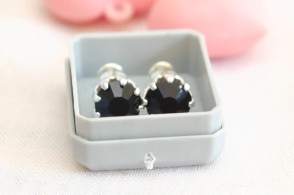 ABRI1169 Aros abridores cubic roseta grande NEGRO