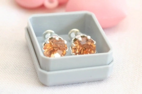 ABRI1169 Aros abridores cubic roseta grande CHAMPAGNE