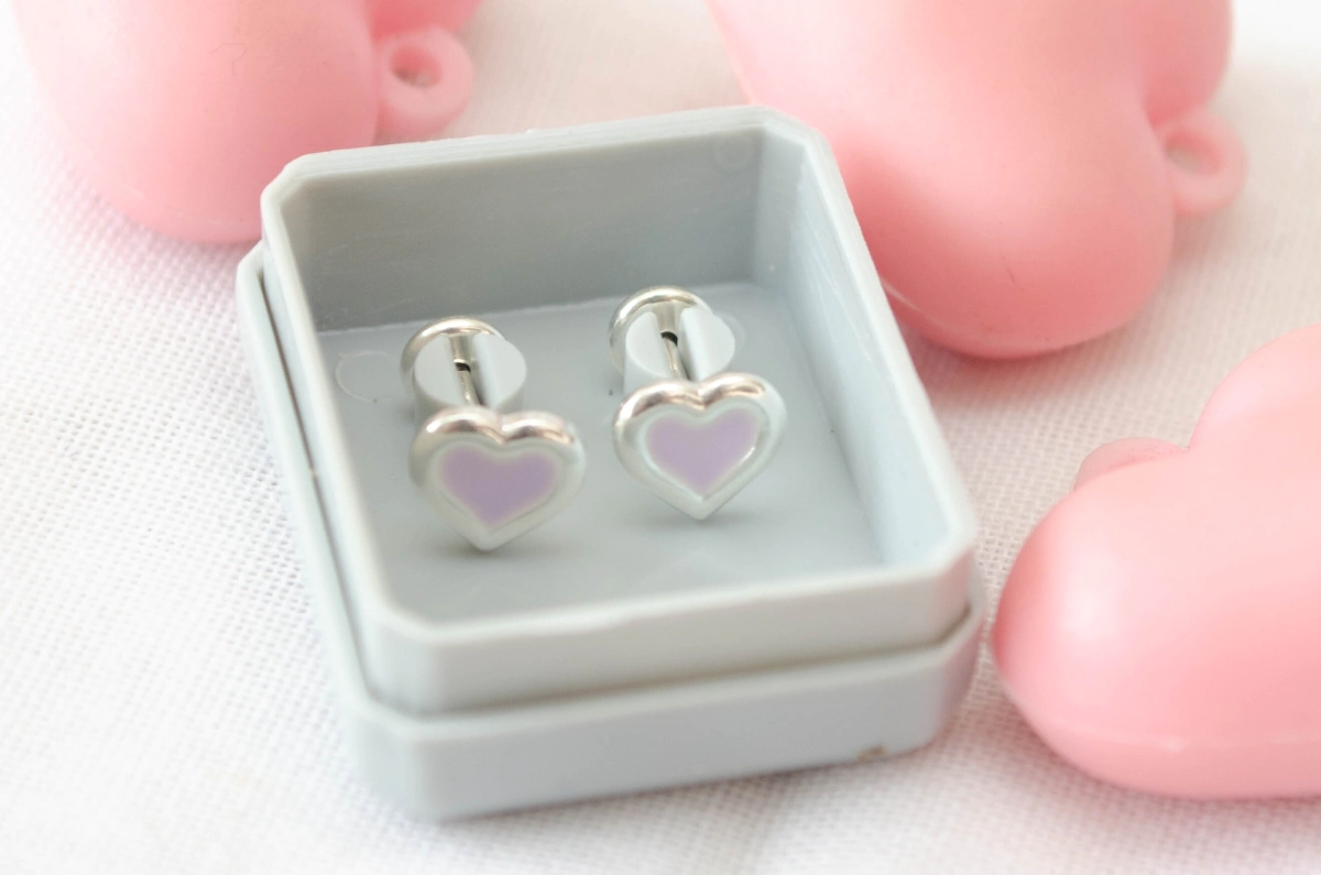 ABRI1187 Aros abridores corazones LILA