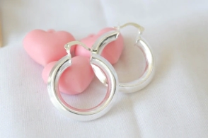 L-AR0717-1 Aros argollas infladas 3CM
