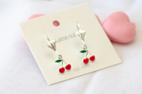 L-AR0939 Aros cierre inglés cerezas