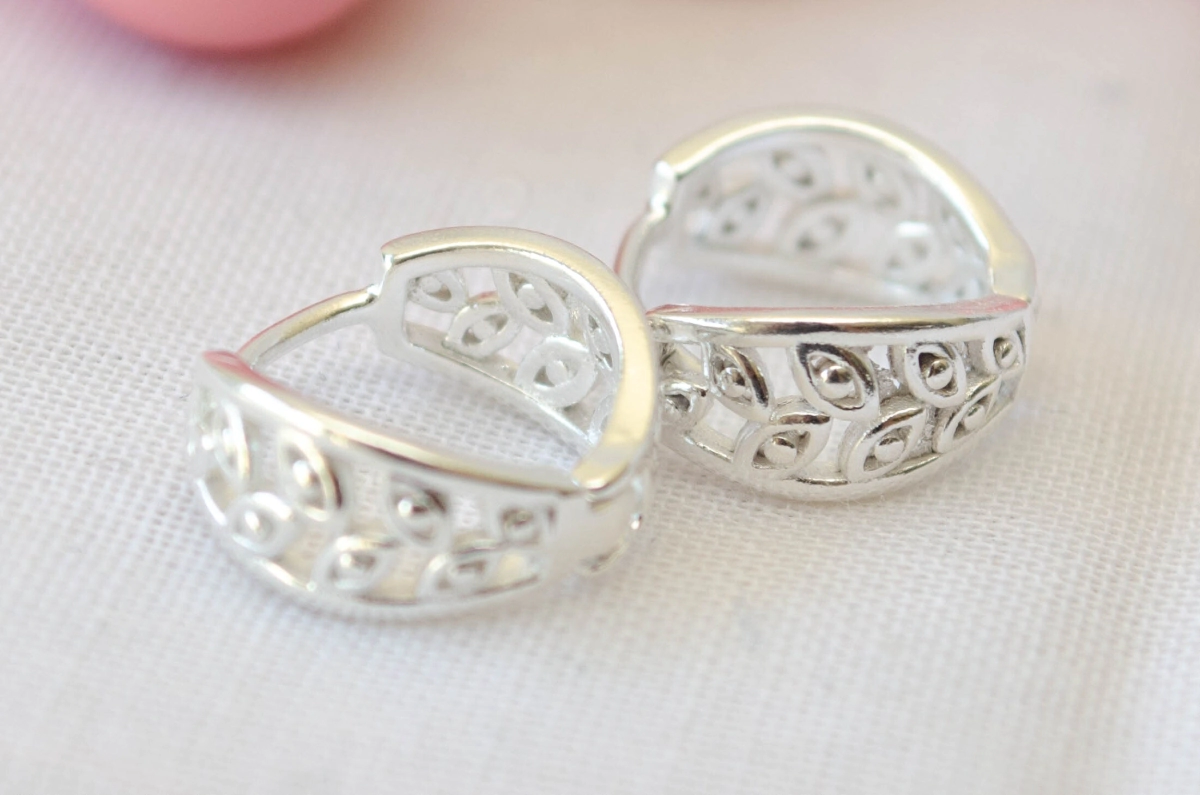 L-AR0933 Aros cubanos hojitas