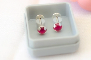 ABRI1108 Aros abridores  cubic engarce rojo