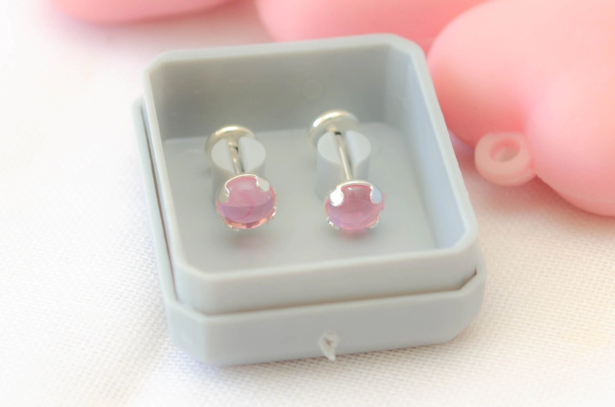 ABRI1108 Aros abridores  cubic engarce ROSA
