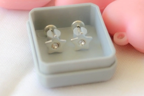 ABRI1157 Aros abridores ESTRELLA PLANA cubic centro TRANSP
