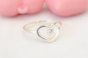 ANI2276 Anillo CORAZON CUBIC