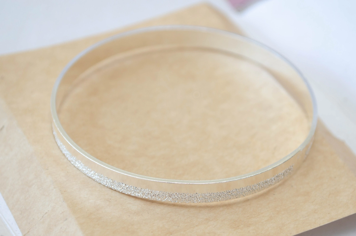 L-PU0115 Pulsera esclava brillos 6mm