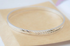 L-PU0118 Pulsera esclava espiguita