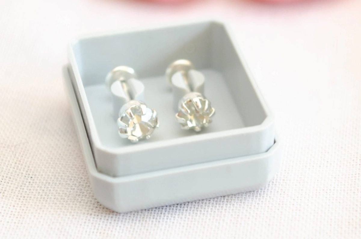 ABRI1175 Aros abridores roseta TRANSPARENTE