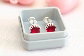 ABRI1173 Aros abridores cubic borde ROJO