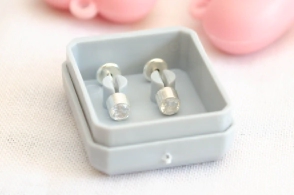 ABRI1174 Aros abridores cilindro cubic TRANSPARENTE