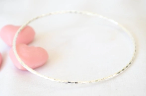 L-PU0134 Pulsera esclava  relieve tubitos