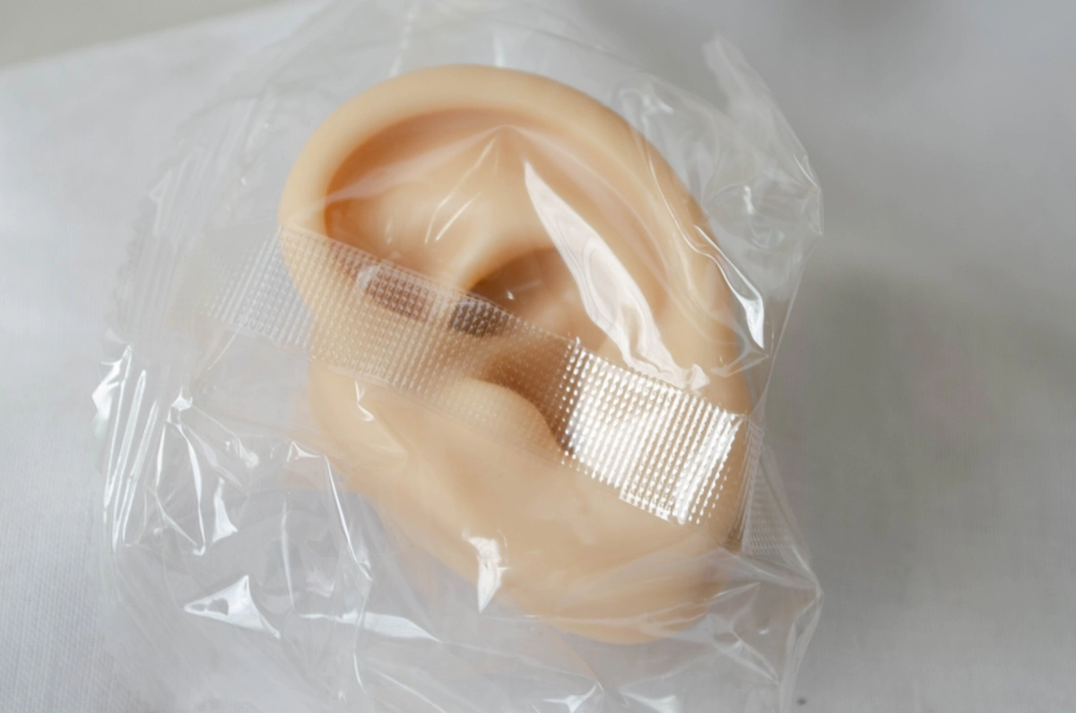 Orejitas silicona porta aros