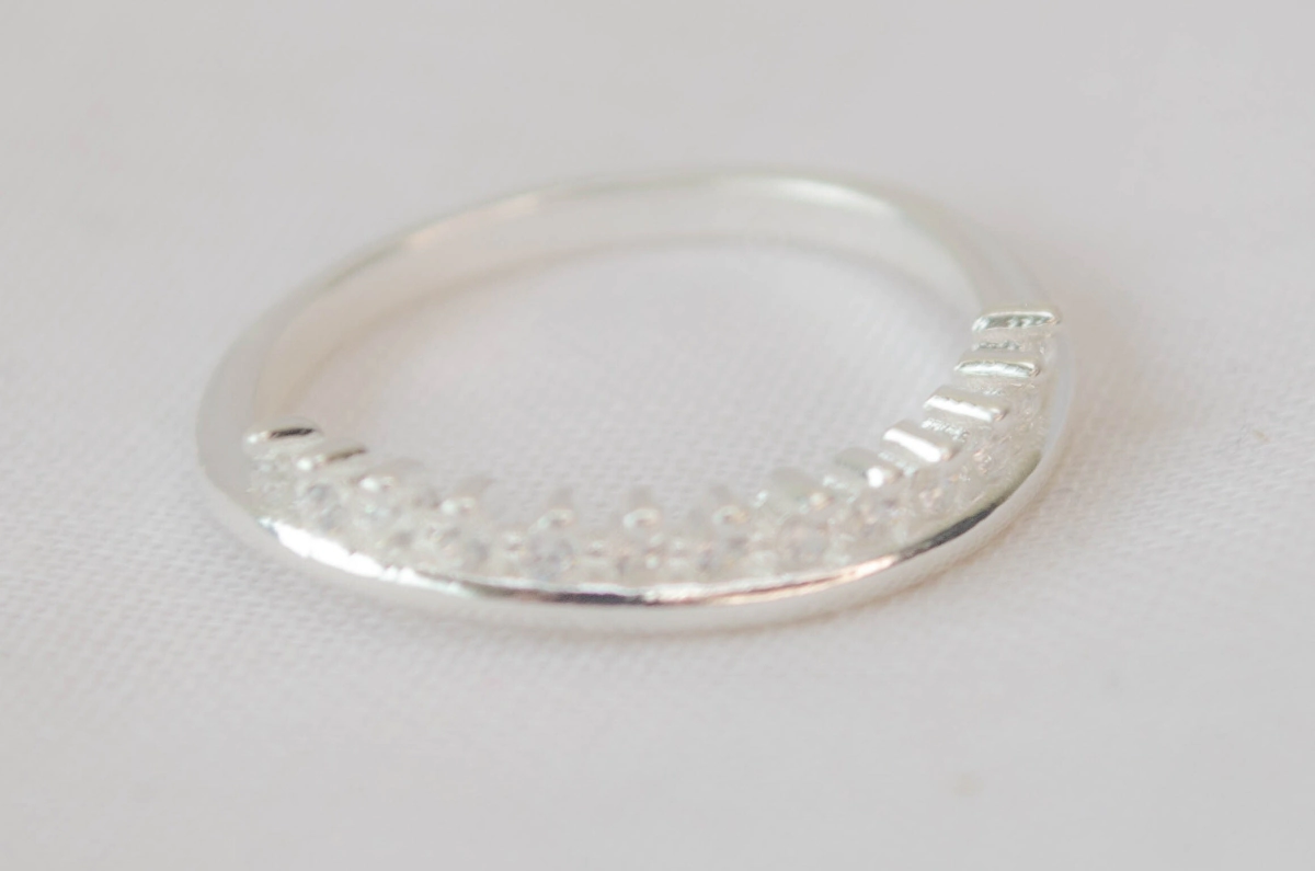 L-AN0167 Anillo coronita cubics