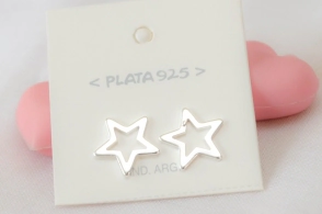 L-AR0981 Aros estrellas bordes
