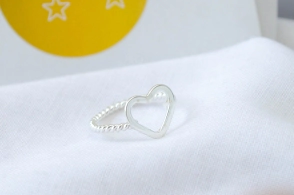 FF-0024 Sobre especial anillo torsaado corazon