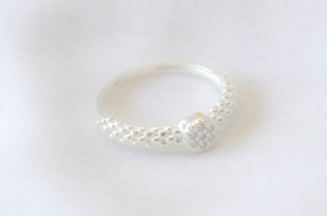 FF-0030 Sobre especial anillo tejido centro 