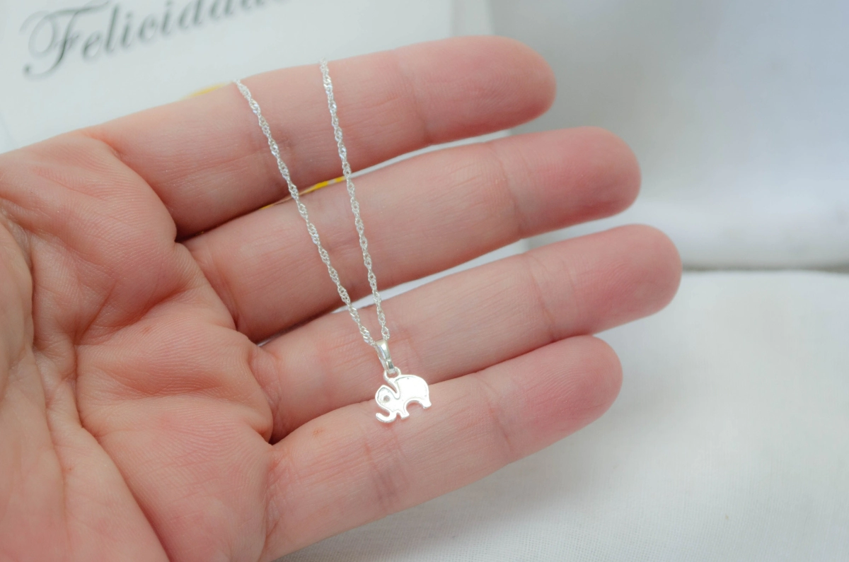 FF-0093 SOBRE cadena 40cm+elefante 