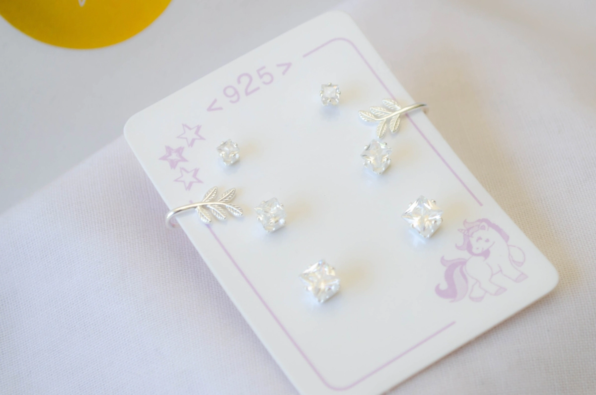 L-TRI0066 TRIO Aros cubics +cuff hojita