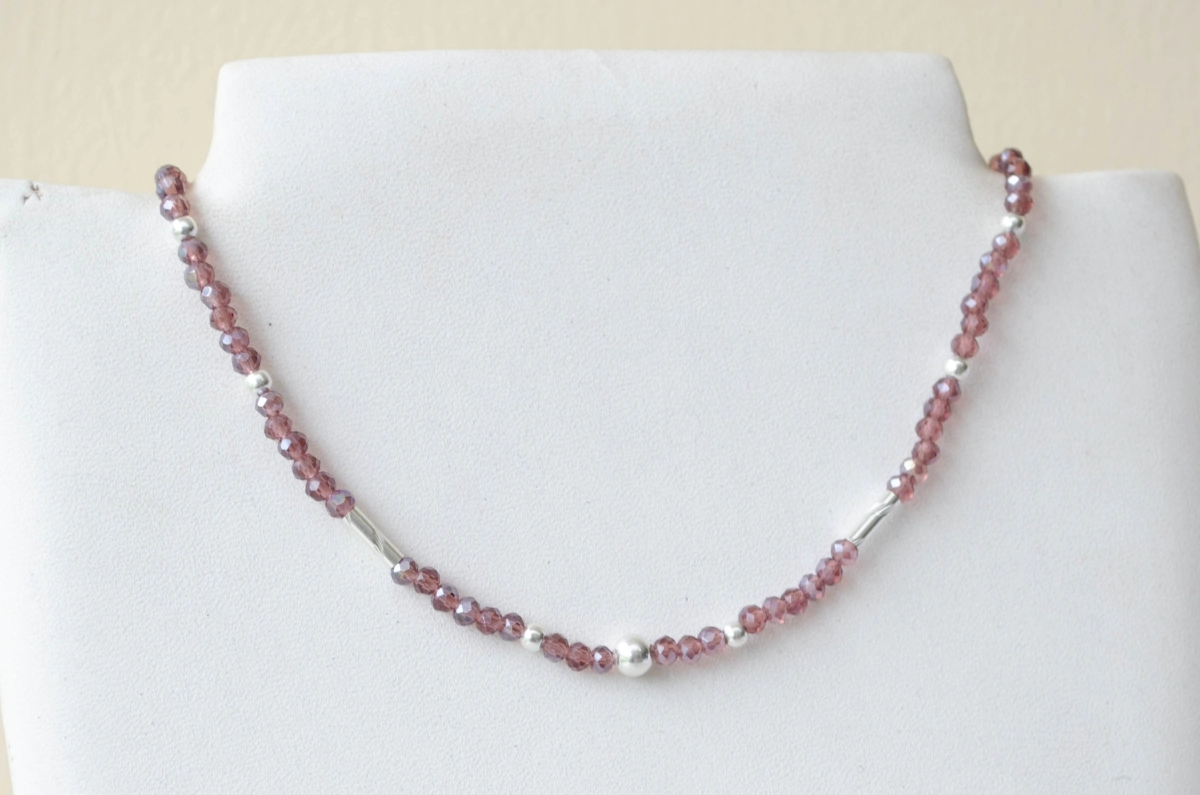 FF-0011 SOBRE Colgante elastizado cristales bolas tubos UVA