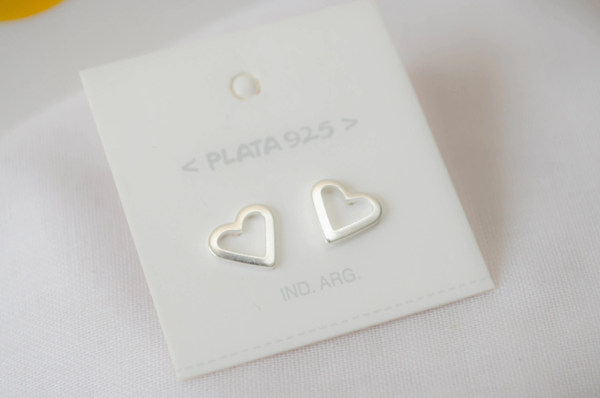L-AR1020 Aros corazones bordes 