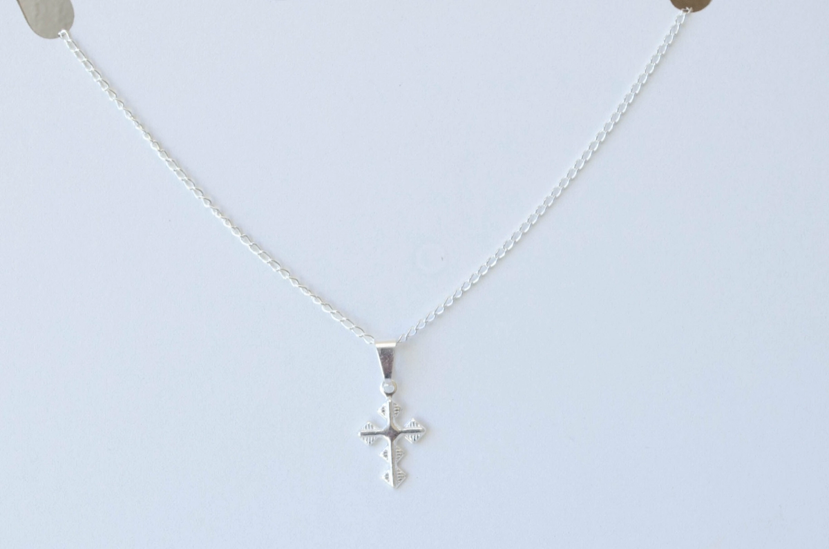 L-CA0317 Cadena 40 + dije cruz