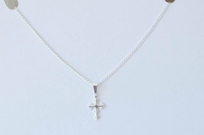 L-CA0317 Cadena 40 + dije cruz