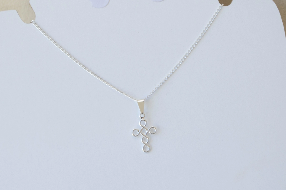 L-CA0319 Cadena 40 + cruz c�rculos