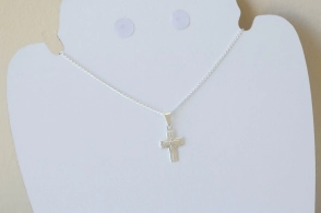 L-CA0320 Cadena 40 + cruz esp&iacute;ritu santo