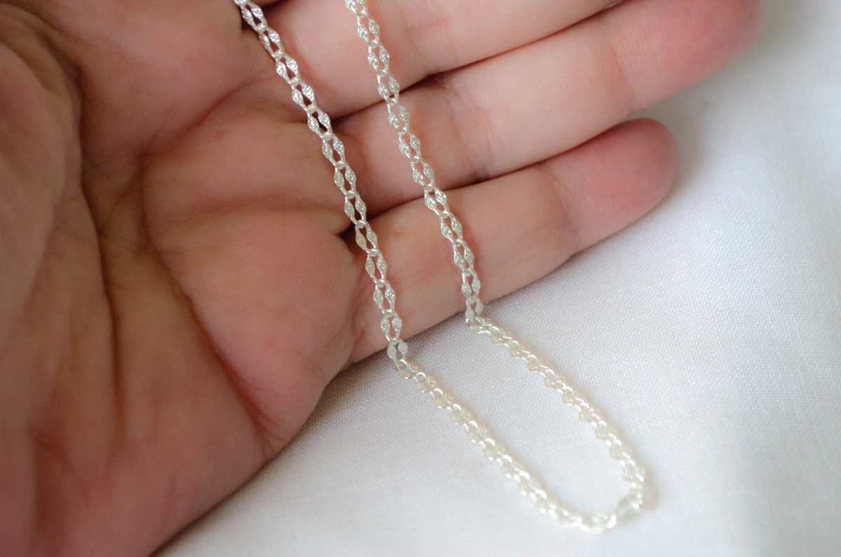 L-CA0339 Cadena alternada 1x1 45cm