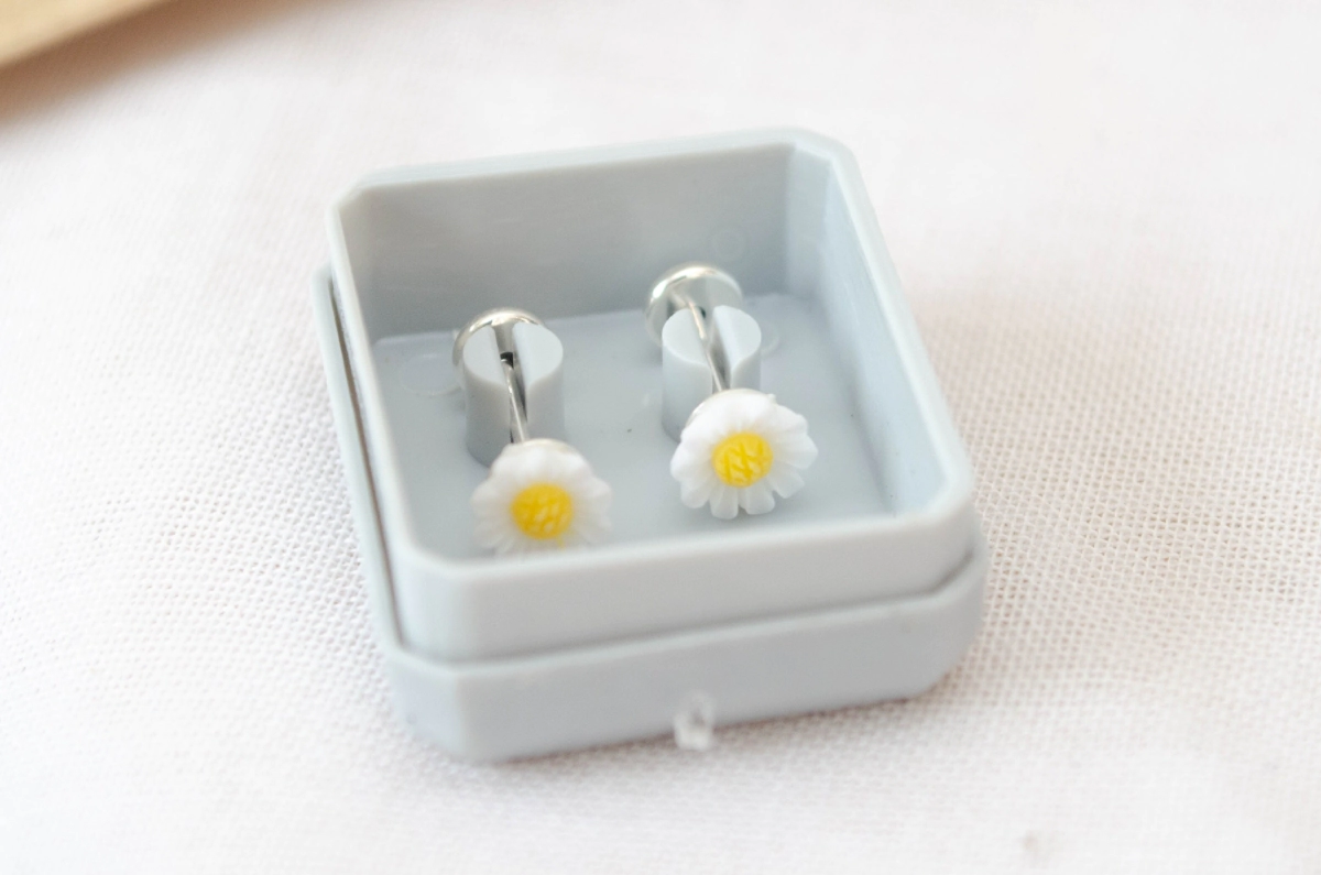 ABRI1506 Aros abridores flor elevada BLANCO