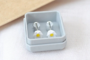 ABRI1507 Aros abridores flor relieve BLANCA