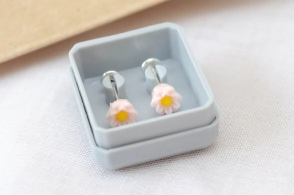 ABRI1507 Aros abridores flor relieve ROSA