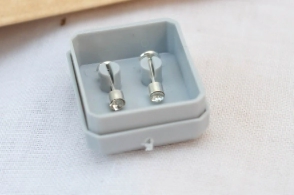 ABRI1512 Aros abridores cilindro cubic TRANSPARENTE