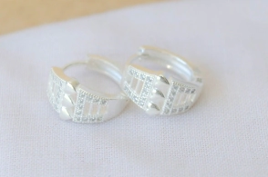 L-ARB0003 Aros huggies brillo corazones