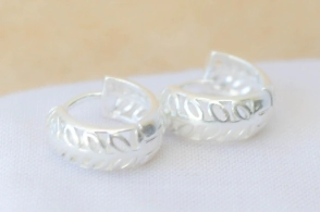 L-ARC0001 Aros cubanos calados hojitas