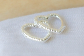 L-ARC0003 Aros cubanos corazones lineas
