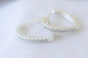 L-AR1067 Aros huggies coraz&oacute;n 1.8cm