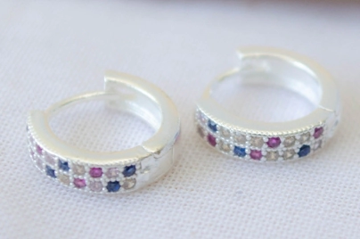 L-AR1069 Aros huggies multicolor 1.2cm