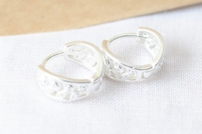 L-ARC0014 Aros cubanos calado hojitas