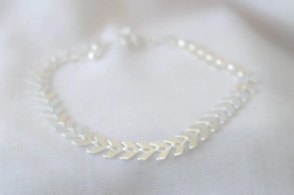 L-PU0180 Pulsera hojitas